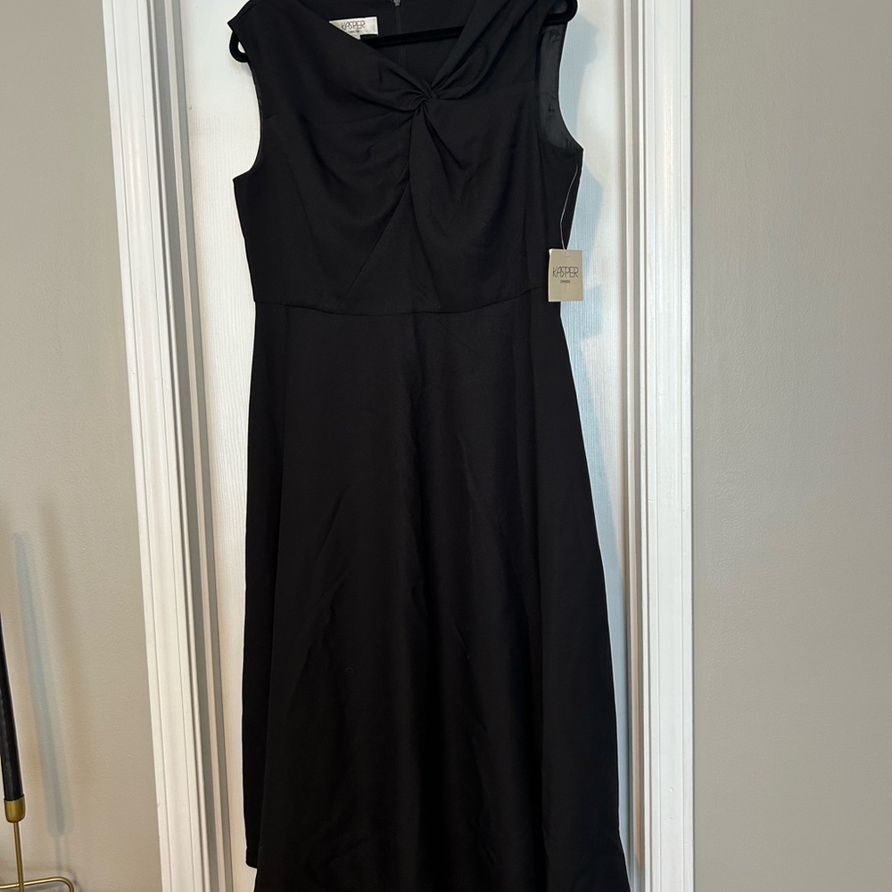 Elegant Black Sleeveless Dress